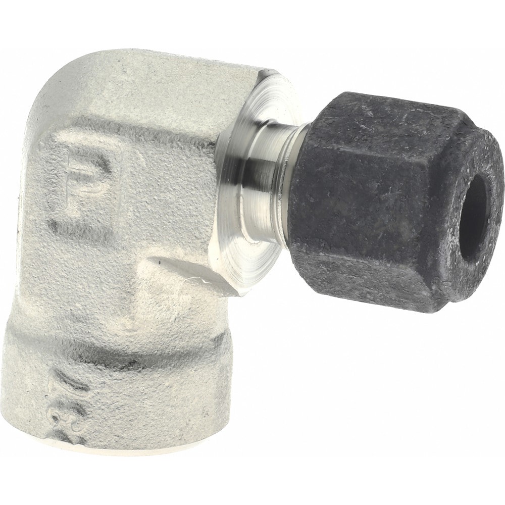 Compression Tube Female Elbow: 1/4