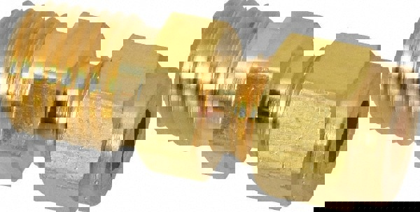 Compression Tube Connector: 1/4