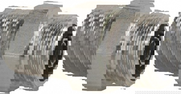 Compression Tube Connector: 1/4-18, 1/4