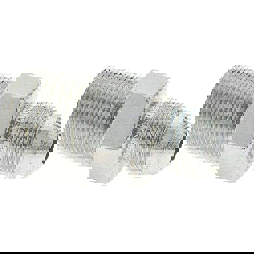 Steel Flared Tube Connector: 1/4