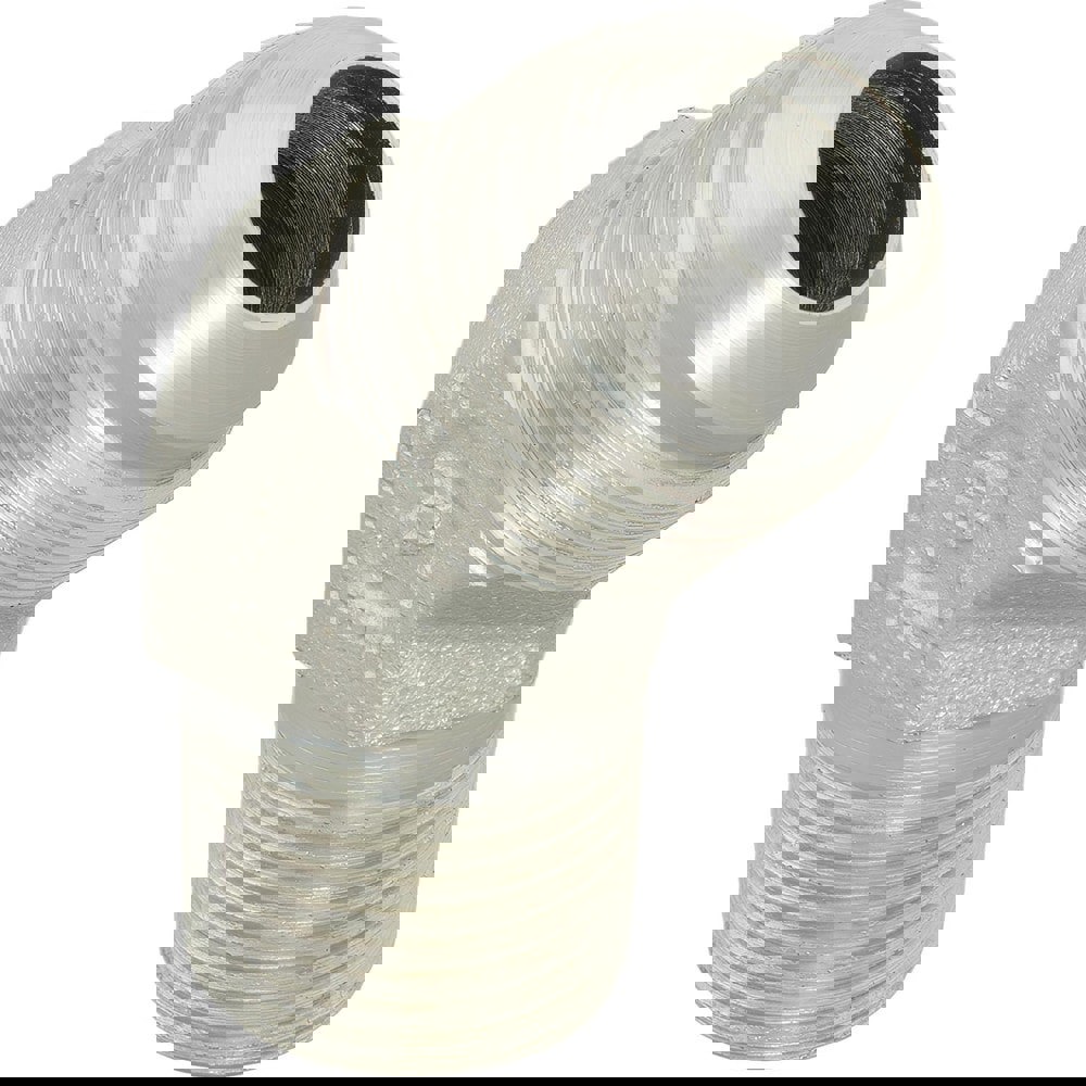 Steel Flared Tube 45 Deg Male Elbow: 1/4