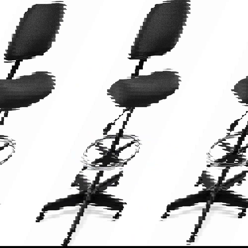 Ergonomic Chair with Adjustable Footring