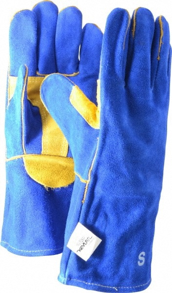 Welding Gloves: Memphis Size Small, Leather, Pair