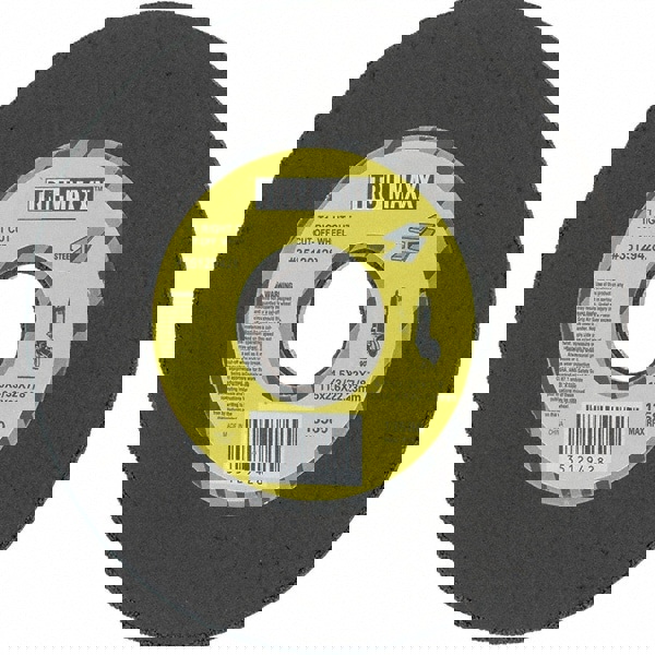 Cutoff Wheel: Type 1, 4-1/2