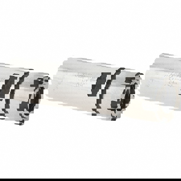 Collet Chuck: 0.5 to 10 mm Capacity, ER Collet, 22 mm Shank Dia, Straight Shank