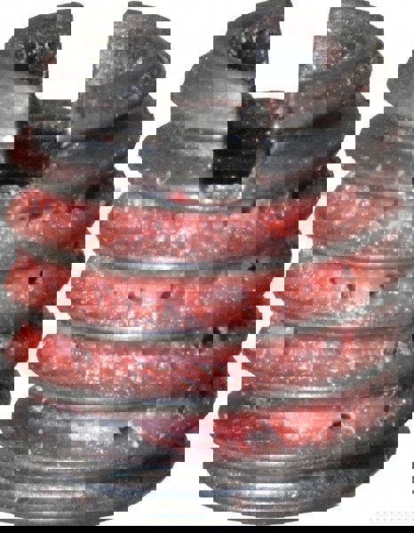 Thread Locking Insert: M3 x 0.5 Internal Thread, M6 x 1 External Thread, Metric Coarse, 6.5 mm OAL, Self-Lock Wall