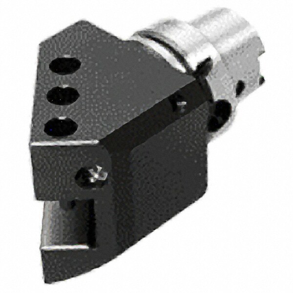 Modular Lathe Shank: Right Hand Cut, HSK63A, Square Shank