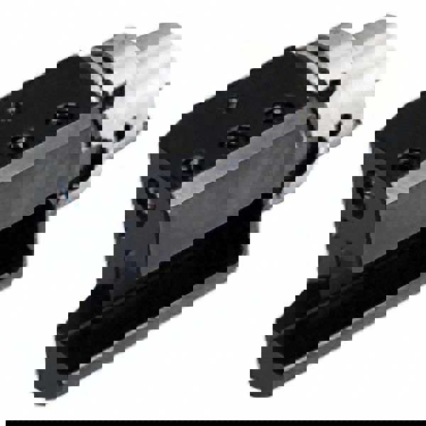 Modular Lathe Shank: Left Hand Cut, HSK63A, Square Shank