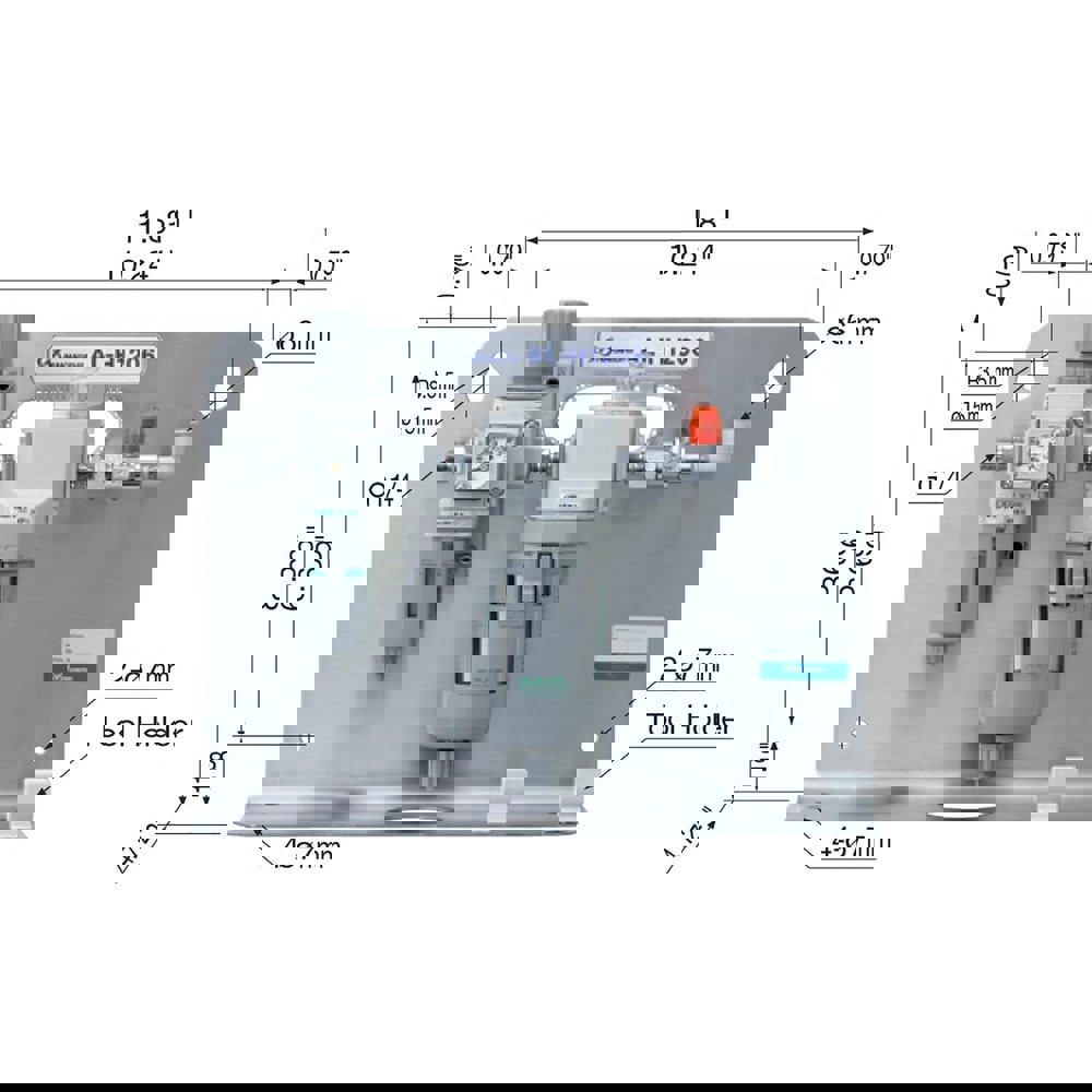 Rotary & Multi-Tool Accessories; Accessory Type: Air Line Kit ; For Use With: NSP-601; NA45-230; NA45-400; NA90-230 ; Number Of Pieces: 1