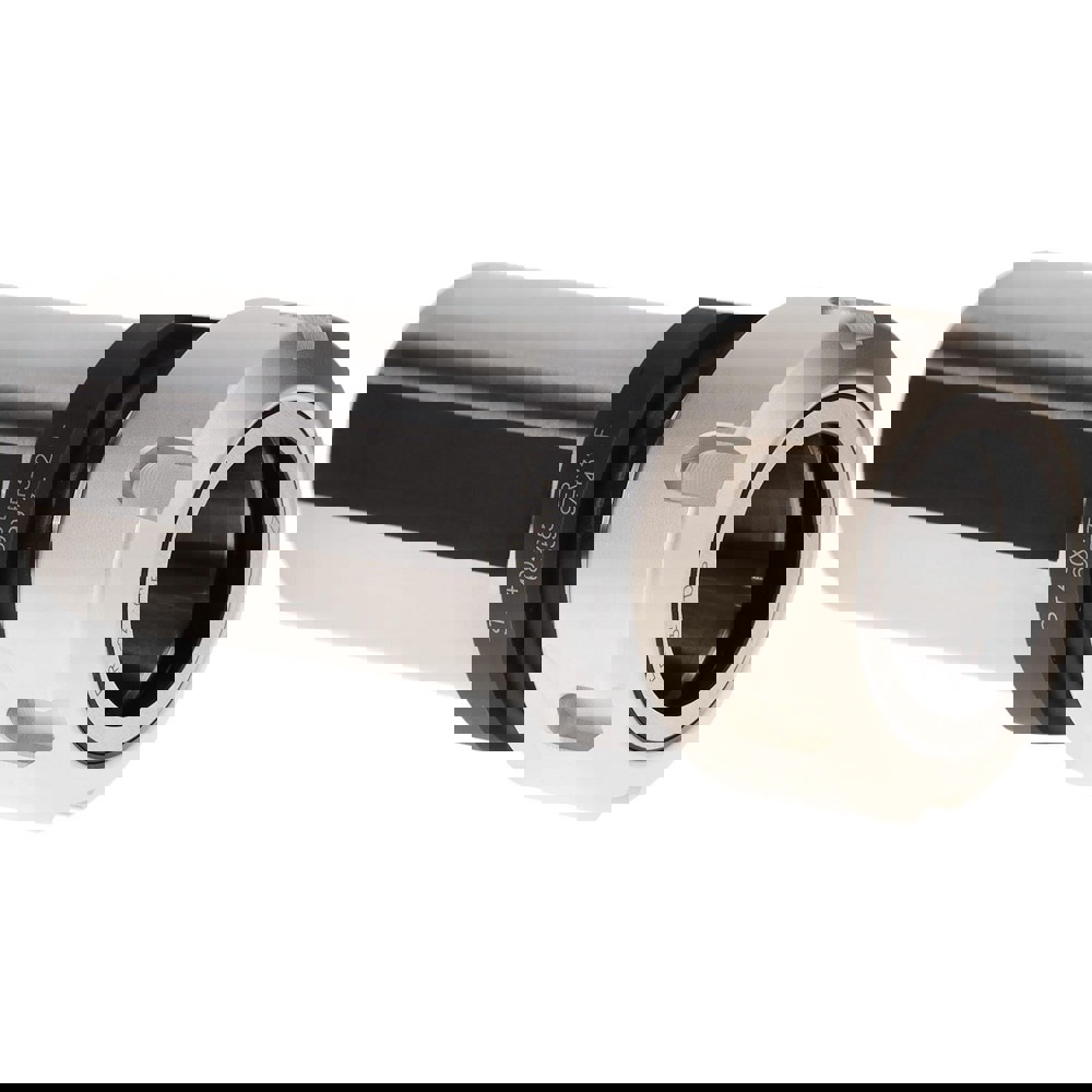 Collet Chuck: 2 to 20 mm Capacity, ER Collet, 40 mm Shank Dia, Straight Shank