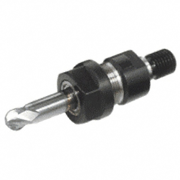 Collet Chuck: 1 to 16 mm Capacity, ER Collet, Threaded Shank