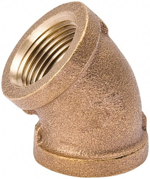 Brass Pipe 45 &deg; Elbow: 3/8