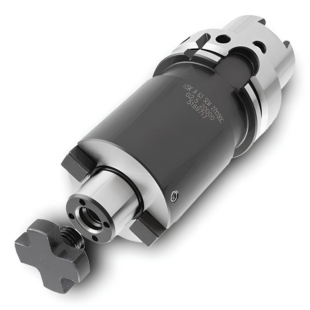 Shell Mill Holder: HSK A100, Taper Shank