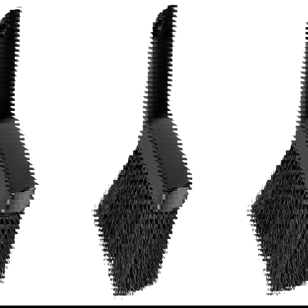 Counter & Dust Brushes; Type: Bench Brush; Bristle Material: Polypropylene; Head Length (Inch): 7.0; Bristle Firmness: Medium; FSIS Approved: No; Head Width (Inch): 2; 2.0000; Bristle Color: Black; Includes Dust Pan: No; Handle Material: Plastic; Handle L