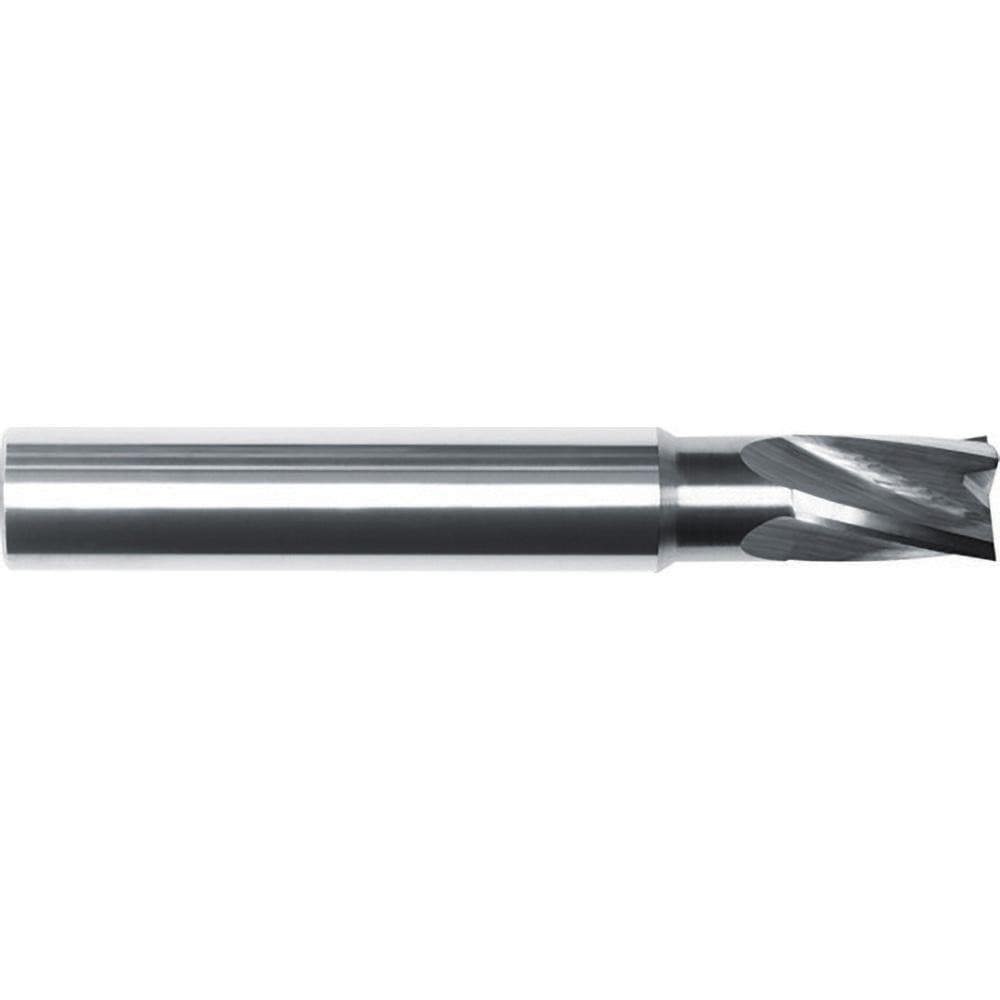 Square End Mills; Mill Diameter (Decimal Inch): 0.5000 ; Mill Diameter (Inch): 1/2 ; Number Of Flutes: 4 ; End Mill Material: Solid Carbide ; Length of Cut (Decimal Inch): 0.625 ; Length of Cut (Inch): 5/8