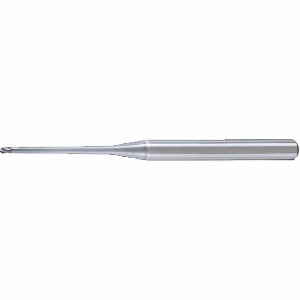 Ball End Mills; Mill Diameter (Decimal Inch): 0.1969 ; Mill Diameter (mm): 5.00 ; Number Of Flutes: 3 ; End Mill Material: Solid Carbide ; Length of Cut (Decimal Inch): 0.1378 ; Length of Cut (mm): 3.50