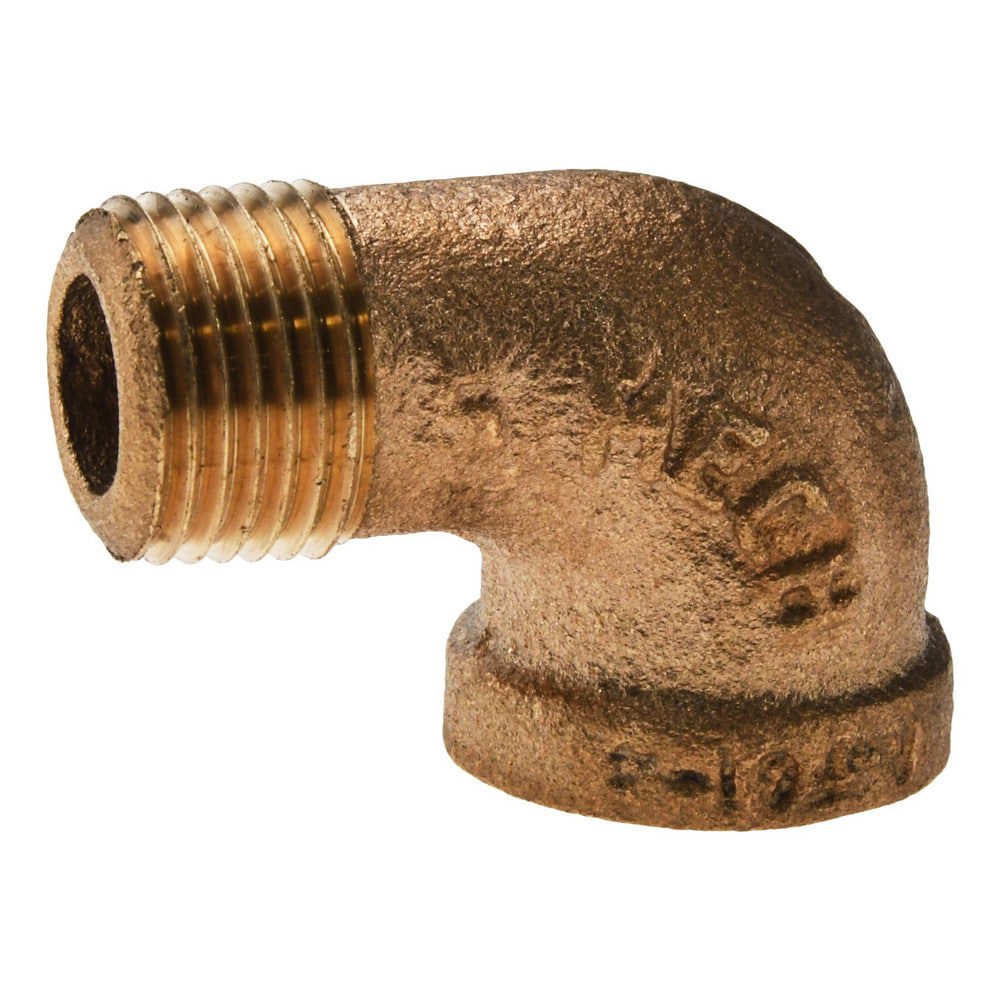 Brass Pipe 90 &deg; Street Elbow: 1/2
