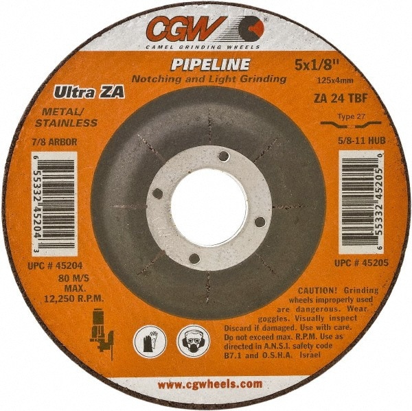 Depressed Center Wheel: Type 27, 6