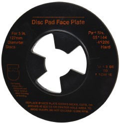 Face Plate for Sanding Discs: 5/8-11