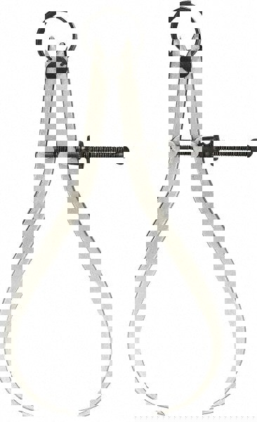 12 Inch Leg, Steel, Bright Finish, Outside Caliper