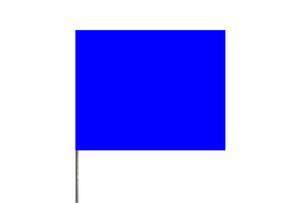 4X5 21 WIRE FLAG BLUE 100 PK