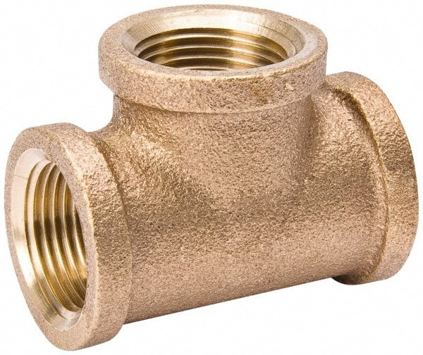 Brass Pipe Tee: 3/4