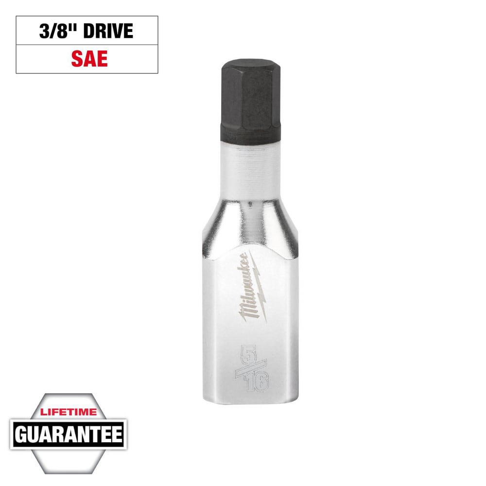Hand Hex & Torx Bit Sockets; Socket Type: Hex Bit ; Hex Size (Inch): 5/16 ; Insulated: No ; Tether Style: Not Tether Capable ; Material: S2 Steel ; Overall Length (Decimal Inch): 0.5625