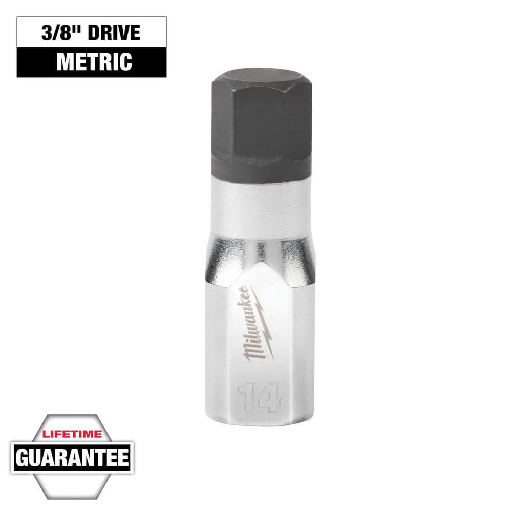 Hand Hex & Torx Bit Sockets; Socket Type: Hex Bit ; Hex Size (mm): 14.000 ; Insulated: No ; Tether Style: Not Tether Capable ; Material: S2 Steel ; Overall Length (Decimal Inch): 0.6875
