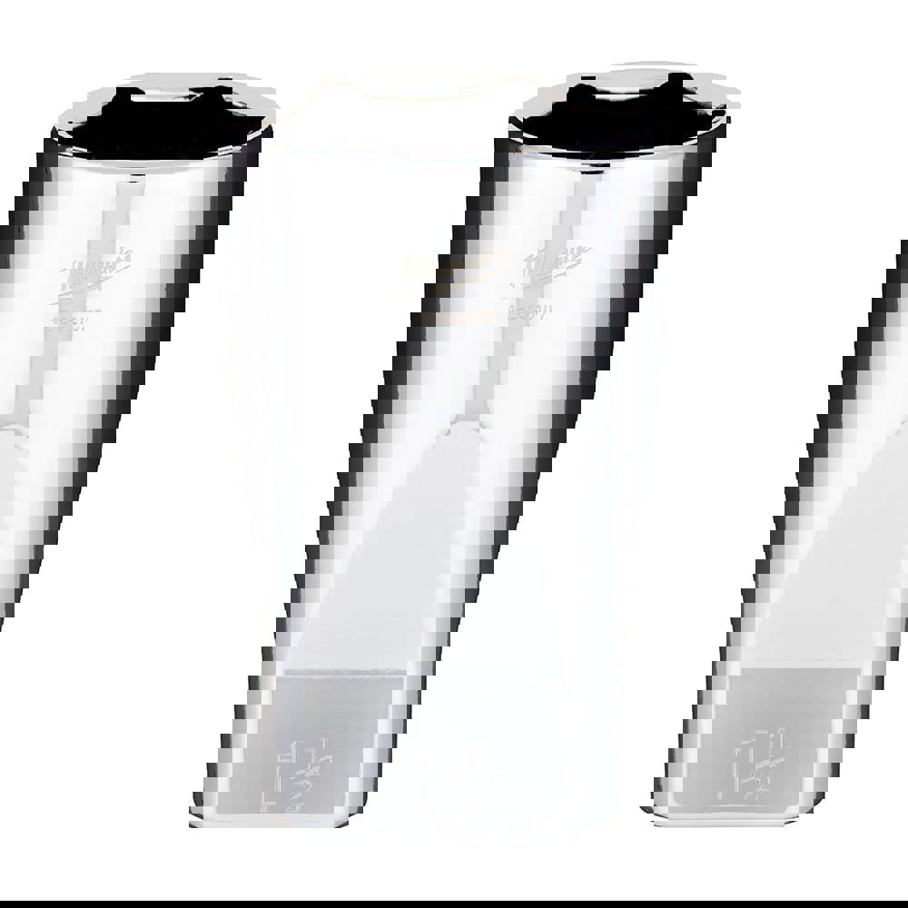 Deep Hand Socket: 1/2 Drive, 6 Points, Not Tether Capable