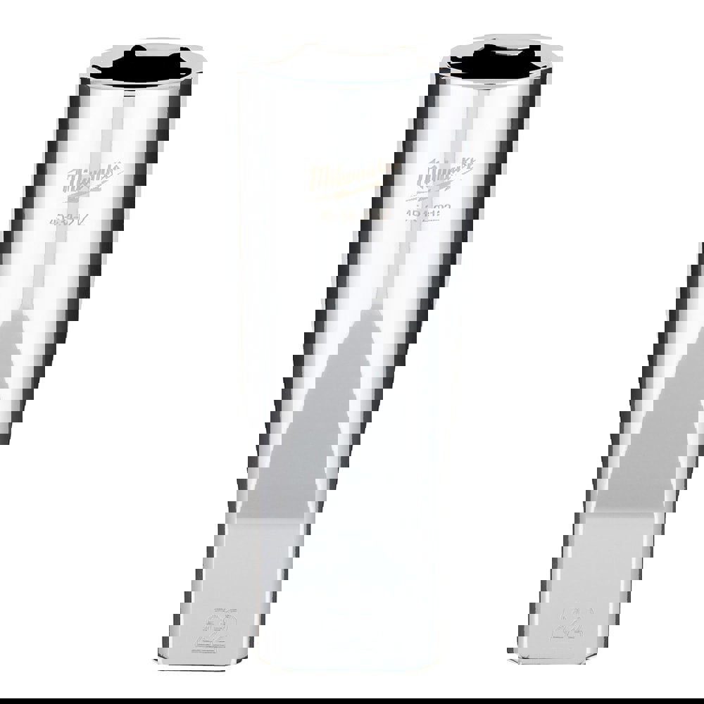 Deep Hand Socket: 1/2 Drive, 6 Points, Not Tether Capable