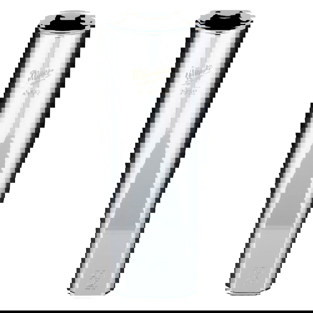 Deep Hand Socket: 1/2 Drive, 6 Points, Not Tether Capable