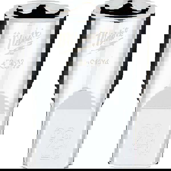 Four Flat Hand Socket: 1/2 Drive, 6 Points, Not Tether Capable