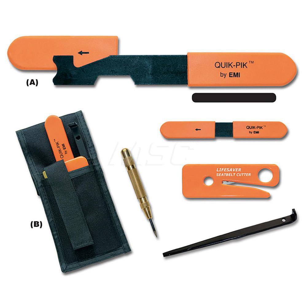Emergency Prep Kits; Kit Type: Auto Rescue ; Container Material: Nylon ; Overall Length: 7.00 ; Overall Height: .75in ; Overall Width: 4