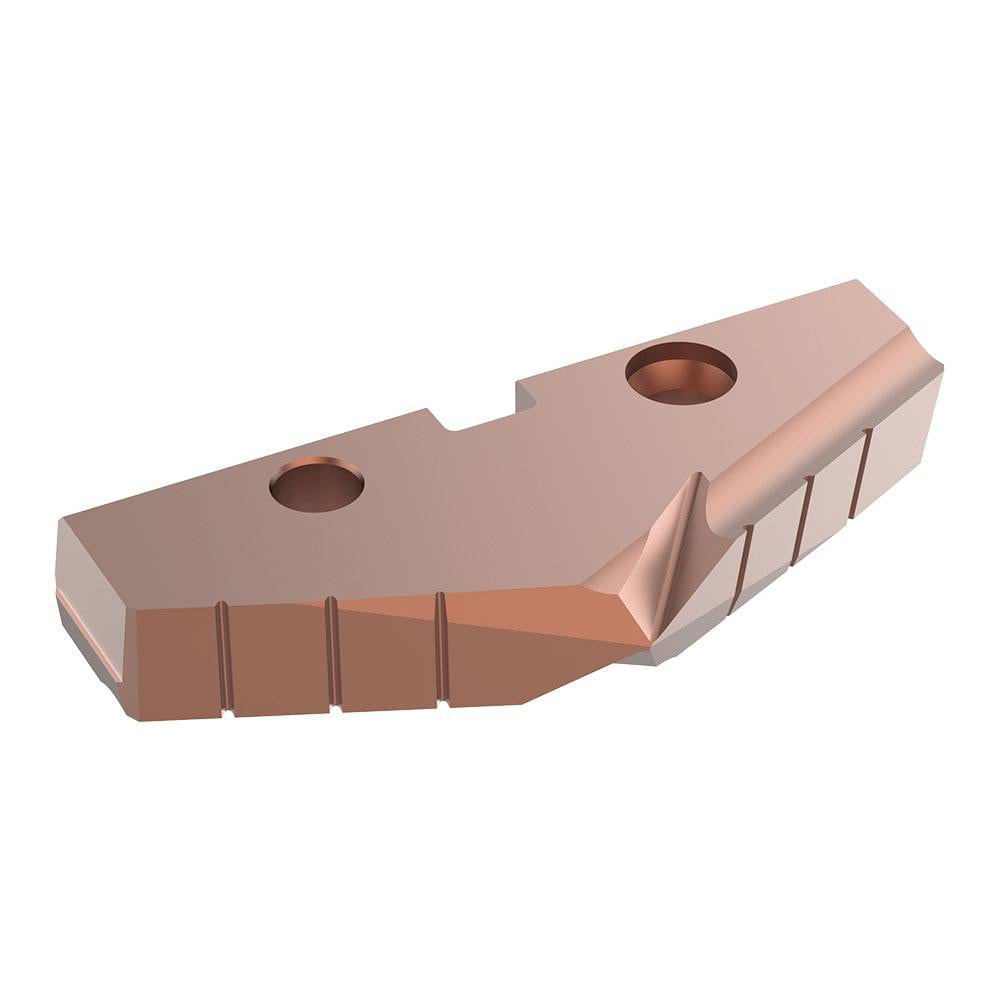 Spade Drill Insert: 65 mm Dia, Seat Size 4, Cobalt, 132 &deg; Point