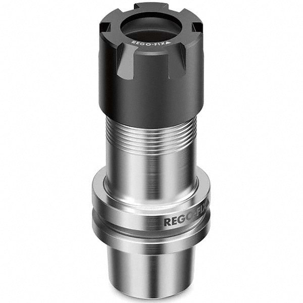 Collet Chuck: 1 to 16 mm Capacity, ER Collet, Hollow Taper Shank