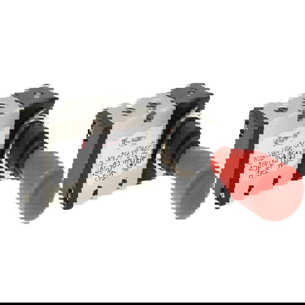 Manually Operated Valve: Hand Lever, Lever & Spring Actuated