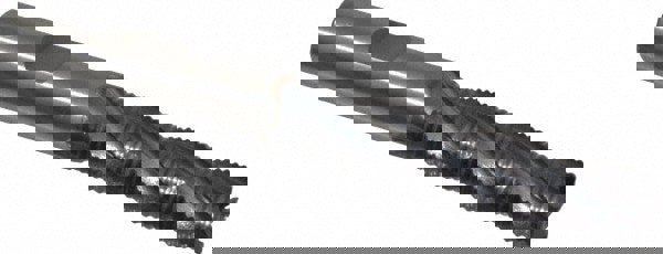 Square End Mill: 1/2'' Dia, 2'' LOC, 1/2'' Shank Dia, 4'' OAL, 4 Flutes, Cobalt