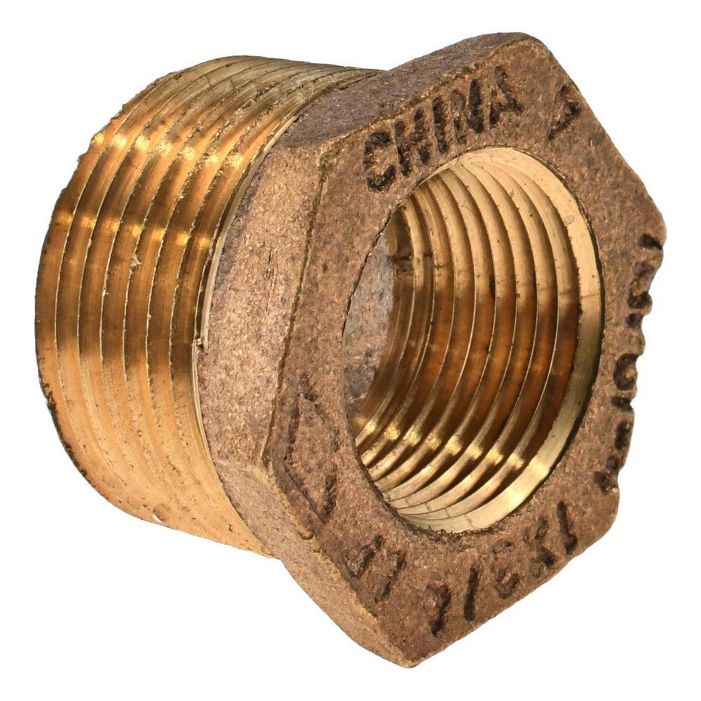 Brass Pipe Bushing: 1 x 3/4