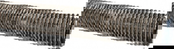 Threaded Rod: 1-8, 3' Long, Stainless Steel, Grade 304 (18-8)