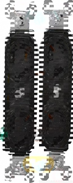 250 VAC, 15 Amp, L6-15R NEMA, Self Grounding Receptacle