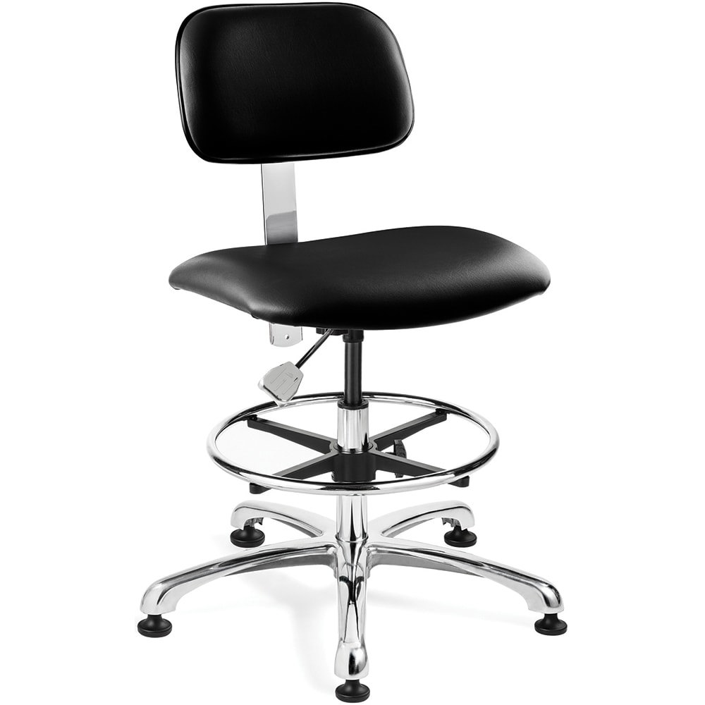 Task Chair: Vinyl, Adjustable Height, 22 to 32