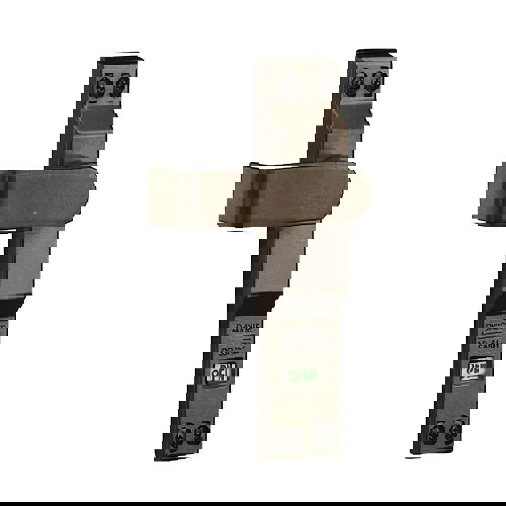 Deadbolts; Type: Deadlock Trim; Key Type: Keyless; Lock Type: Keyless; Mount Type: Surface; Material: Aluminum; Minimum Door Thickness: 1.75 in; Maximum Door Thickness: 2 in; Minimum Order Quantity: Aluminum; Material: Aluminum; For Use With: Adams Rite T