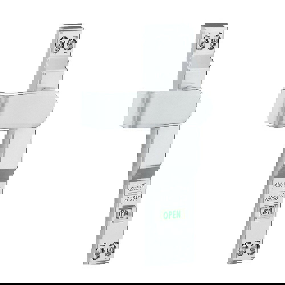 Deadbolts; Type: Deadlock Trim; Key Type: Keyless; Lock Type: Keyless; Mount Type: Surface; Material: Aluminum; Minimum Door Thickness: 1.75 in; Maximum Door Thickness: 2 in; Minimum Order Quantity: Aluminum; Material: Aluminum; For Use With: Adams Rite T