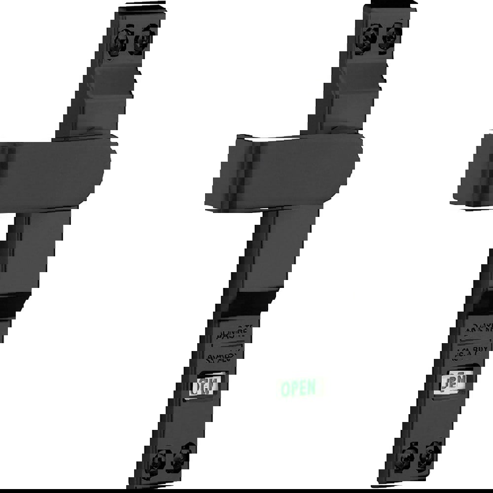 Deadbolts; Deadbolt Type: Deadlock Trim ; Lock Type: Non Keyed ; Key Type: Keyless ; Mount Type: Surface ; Material: Metal ; Minimum Door Thickness: 1.75in