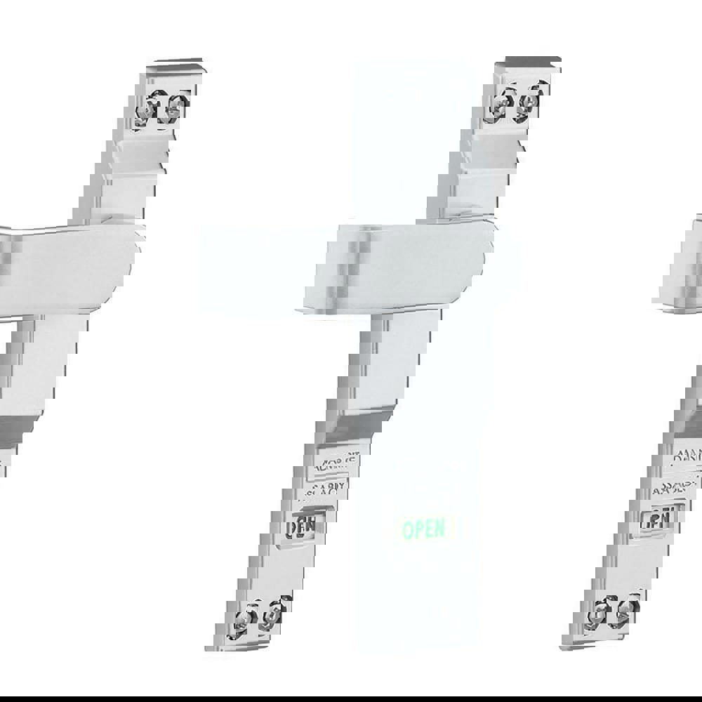 Deadbolts; Type: Deadlock Trim; Key Type: Keyless; Lock Type: Keyless; Mount Type: Surface; Material: Aluminum; Minimum Door Thickness: 1.75 in; Maximum Door Thickness: 2 in; Minimum Order Quantity: Aluminum; Material: Aluminum; For Use With: Adams Rite T