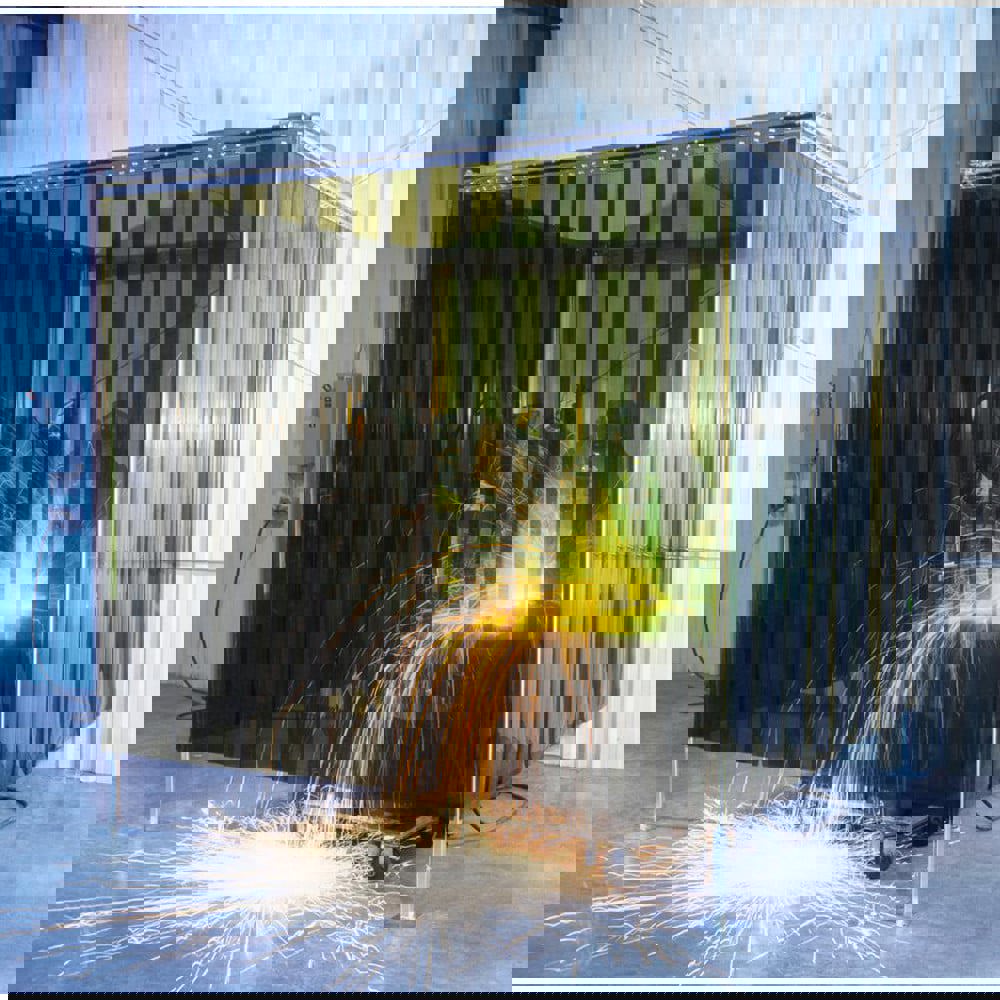 Strip Door Kit: Vinyl, 0.08