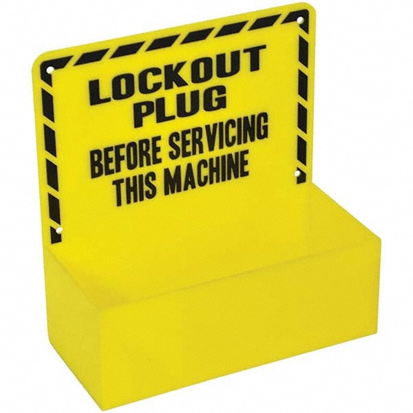 Lockout Device Station: Empty, 8 Max Locks, Plexiglass Station
