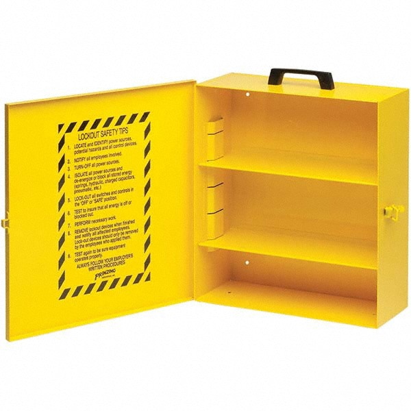 Lockout Device Station: Empty, 18 Max Locks, Metal Station