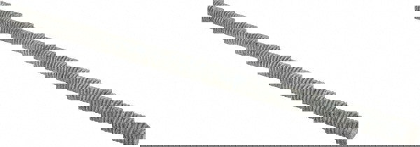 Threaded Rod: 3/8-16, 2' Long, Low Carbon Steel