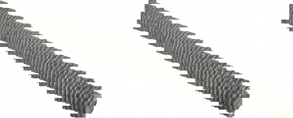 Threaded Rod: 5/8-11, 2' Long, Low Carbon Steel